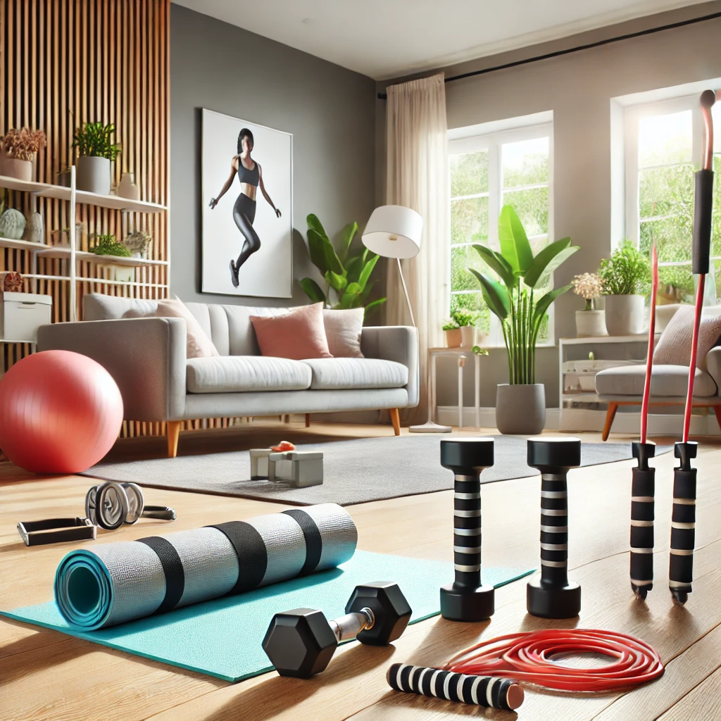 Academia em Casa: Transforme Seu Espaço em um Centro de Fitness Profissional com dicas, produtos e avaliações no fitnesssaude.com.br!